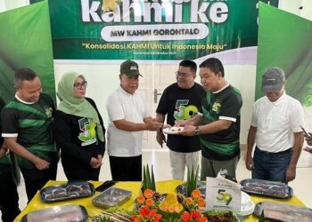 Perayaan Milad ke 59 KAHMI Gorontalo yang terpusat di Graha Kahmi Gorontalo, Sabtu (4/10/2025).