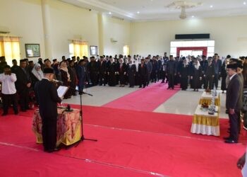 Pemkab Pohuwato Rotasi 121 Pejabat Eselon III dan IV