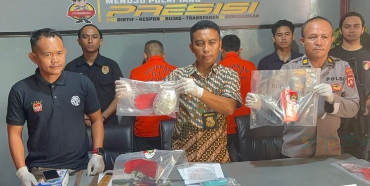 Sat Reskrim Polres Boalemo ungkap kasus pencurian sarang burung walet pada jumpa pers, Jumat (31/10/2025) (Istimewa)