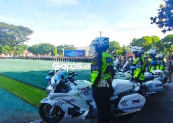 Polda Gorontalo melaksanakan Operasi Zebra Otanaha 2025, Senin (17-11-2025).