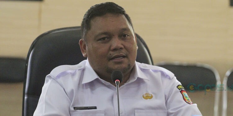 Kepala Badan Keuangan dan Aset Daerah (BKAD) Kabupaten Gorontalo, Haryanto Manan,