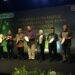Gubernur Gusnar Ismail didampingi Wagub Idah Syahidah Rusli Habibie, Kepala Perwakilan BI Gorontalo, Bambang Satya Permana dan Bupati Ismet Mile saat meresmikan Zona KHAS dan Kawasan Kuliner Non Tunai Danau Perintis serta Kick Off Festival Maleo Menuju Gorontalo sebagai Destinasi Pariwisata Ramah Muslim, Selasa (4/11/2025). (Foto Indra/Gopos)