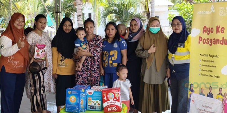 Pelayanan kesehatan Pani Gold Mine di Desa Hulawa, Kecamatan Buntulia (Istimewa)