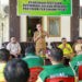 Wakil Bupati, Iwan Adam, memberikan sambutan peralihan penyuluh Pertanian Kabupaten menjadi penyuluh pertandingan Pusat, Selasa (25/11/2025) (Razak Prokopim Pohuwato)
