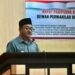 Bupati Boalemo, Rum Pagau, memberika sambutan pembahasan KUA-PPAD APBD 2026 dan RTRW 2024-2044, berlangsung di ruang sidang DPRD Boalemo, Kamis (16/10/2025) (Istimewa)