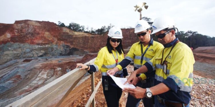 Sektor pertambangan memberikan kontribusi positif terhadap penyerapan tenaga kerja di Provinsi Gorontalo tahun 2025. (dok. PT MDKA)