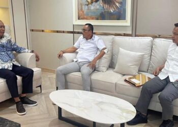Wakil Bupati Boalemo, Lahmudin Hambali, melakukan pertemuan strategis Bangggar DPR-RI, Senin (03/11/2025) (Istimewa)