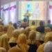 Plt Ketua DPD II Golkar Kota Gorontalo, Fikram Salilama, memberikan sambutan pada pembukaan Musda Golkar Kota Gorontalo, Kamis (18/12/2025).(hasan/gopos)