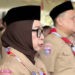 Wakil Bupati Gorontalo Utara saat menghadiri pembukaan Perkemahan Antar Satuan Karya (Peran Saka) Tingkat Nasional Tahun 2025 di Bumi Perkemahan Bongohulawa Limboto, Gorontalo pada Senin (3/11/2025)
(Rocky/Humas)