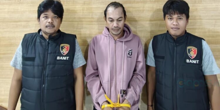 Terduga pelaku di amankan Polres Pohuwato, Sabtu (27/12/2025) (Istimewa)