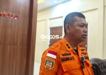 Halidin La Bidu Kasi OPS Kantor Pencarian dan Pertolongan Gorontalo.