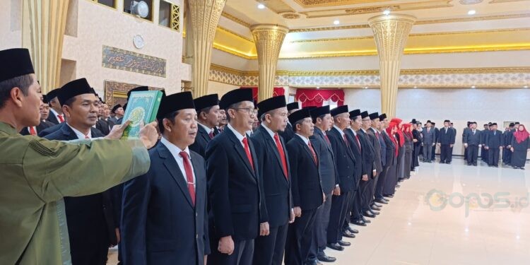 Lantik 190 Pejabat, Pemkab Jember Tata Birokrasi di Tengah Tekanan Fiskal