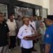 Pemerintah Kabupaten Bone Bolango menerima Kirab Bendera Pusaka dan Bendera Merah Putih dalam rangka Peringatan Hari Patriotik 23 Januari Tahun 2026. Kirab tersebut diterima langsung oleh Bupati Bone Bolango, Ismet Mile didampingi Sekretaris Daerah Iwan Mustapa di Lobby Kantor Bupati, Kamis (22/1/2026). (Foto Indra/Gopos)