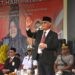 Bupati Bone Bolango, Ismet Mile memimpin peringatan Hari Patriotik 23 Januari 1942 ke-84 tahun 2026 dengan penuh khidmat, di Lapangan Alun-Alun Bone Bolango, Jumat (23/1/2026). (Foto AKP/Diskominfo)