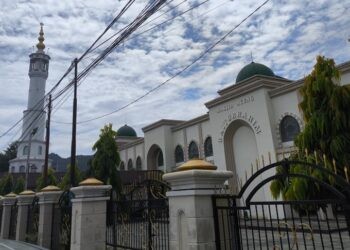 Dokumentasi Masjid Agung Baiturrahim Kota Gorontalo.(F. Gopos.id)