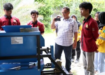 Mahasiswa Teknik Mesin Universitas Jember. (Foto: Diskominfo)