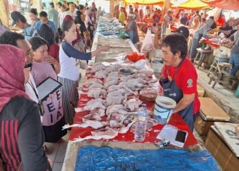 Sejumlah Komoditas di Gorontalo Utara Tembus HAP, Tim Gabungan Turun Pantau Pasar Moluo