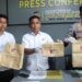 Wakapolres Boalemo di dampingi Kasat Reskrim, IPTU Nurwahid Kiay Demak, dalam konferensi pers, Rabu (18/02/2026) (Istimewa)