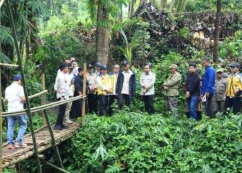 Menteri PU RI Tinjau Infrastruktur Jember. (Foto Dinas Kominfo)