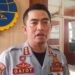 Kepala Dinas Perhitungan Jember Gatot Triyono saat diwawancarai media