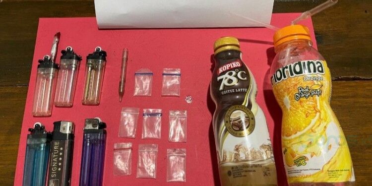 Barang bukti ditemukan oleh sat Narkoba Pohuwato, (Istimewa)