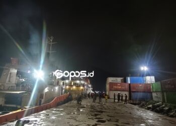 Suasana Terkini Penjemputan Korban Selama di Pelabuhan Pelindo Gorontalo.