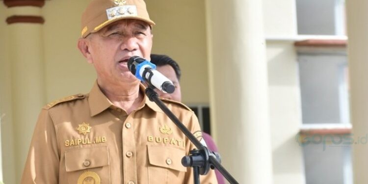Bupati Pohuwato, Saipul Mbuinga. (Foto Prokopim Pohuwato)