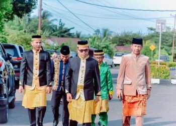 Bupati Sirajudin Lasena Terima Prosesi Adat Mopohabaru Jelang Idul Fitri 1447 H