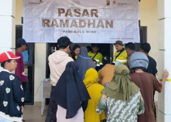 Pasar ramadhan yang di gelar PGM, Selasa (17/03/2026) (Istimewa)