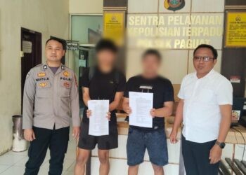 Dua Tersangka kasus narkoba dilimpahkan ke kejari Pohuwato, Senin (30/04/2026) (Istimewa)