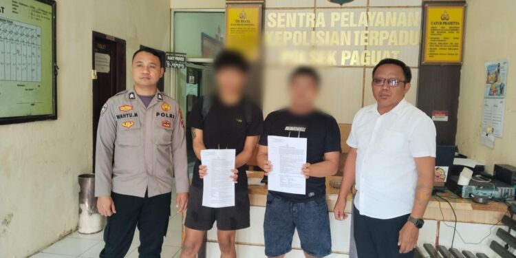Dua Tersangka kasus narkoba dilimpahkan ke kejari Pohuwato, Senin (30/04/2026) (Istimewa)
