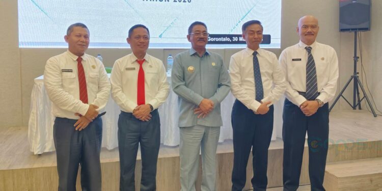 Empat pejabat ikut seleksi calon sekda Kabupaten Boalemo, Senin (30/03/2026) (Prokopim Boalemo)