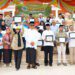 Majelis Ulama Indonesia (MUI) Provinsi Gorontalo melaksanakan perhelatan akbar Ramadan Fair 2026 yang dipusatkan di pelataran Masjid Agung Baiturrahmah, Boalemo, Sabtu (7/3/2026).