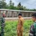 Wakil Bupati Boalemo, Lahmuddin Hambali, meninjau pembangunan camp sementara batalyon, Selasa (03/03/2026) (Istimewa)