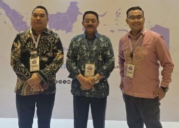 Bupati Boalemo, Rum Pagau, ikut Rakernas Apkasi  XVII. (Prokopim Boalemo)