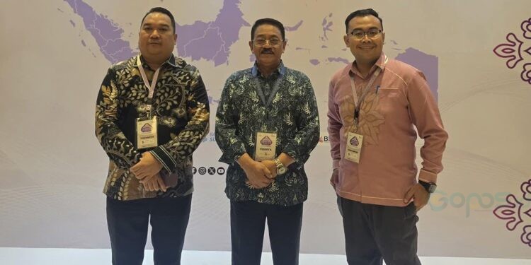 Bupati Boalemo, Rum Pagau, ikut Rakernas Apkasi  XVII. (Prokopim Boalemo)