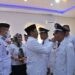 Bupati Boalemo, Rum Pagau, melantik delapan kepala Desa, Rabu (11/03/2026) (Prokopim Boalemo)