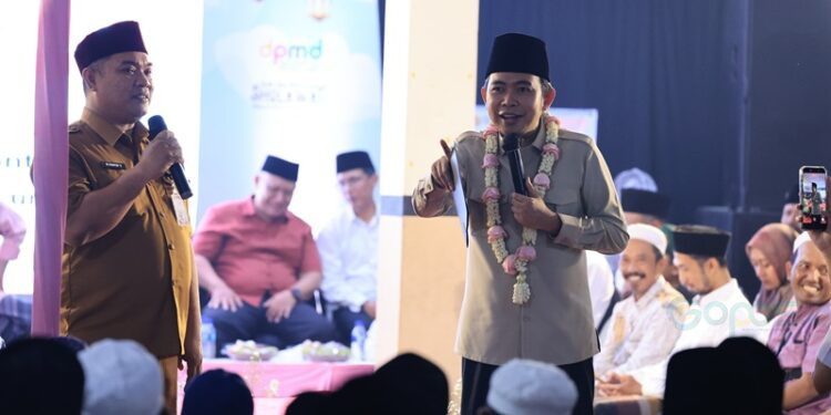 Acara Safari Ramadan di Kecamatan Kalisat, Senin (9/3/2026) malam.