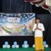 Wakil Bupati Boalemo, Lahmuddin Hambali, memberikan sambutan spirit of Ramadhan (Istimewa)