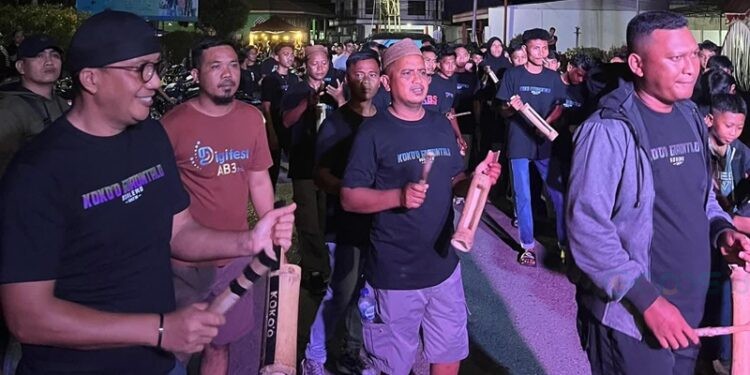 Wakil Bupati Boalemo, Lahmuddin Hambali, membuka event koko'o di Kabupaten Boalemo (Istimewa)