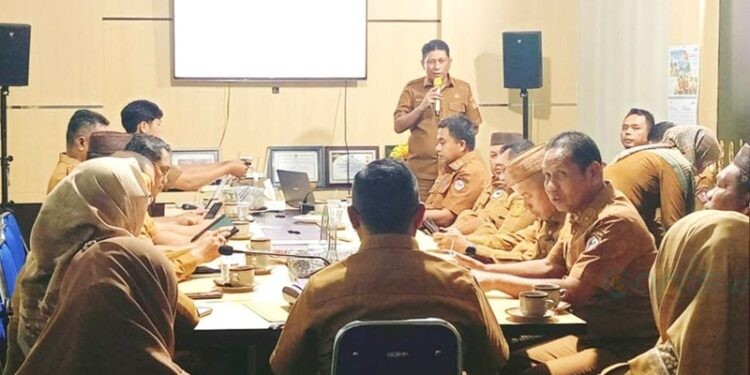 Bappeda Pohuwato, Rustam Melleng, paparkan RKPD Tahun 2027 (Prokopim Pohuwato)