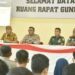 Bupati Pohuwato, Saipul Mbuinga, memimpin rapat koordinasi kesiapan arus mudik, (Iwan Karim Prokopim Pohuwato)
