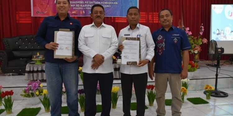 Dukungan Bupati Boalemo tentang digitalisasi sekolah (Istimewa)