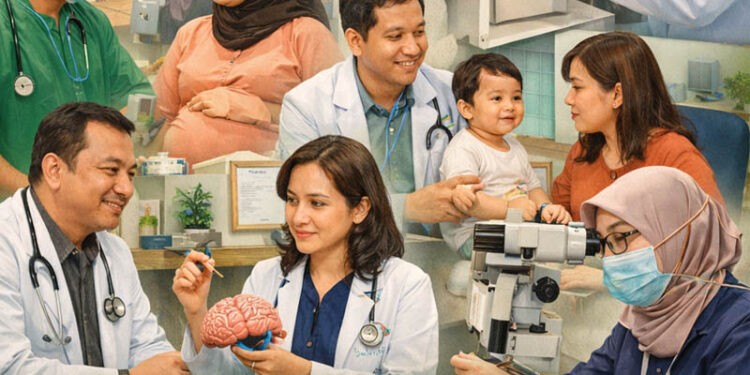 bBerbagai layanan dokter spesialis di RSUD ZUS. (foto. ilustrasi AI)