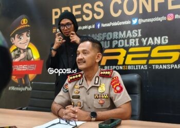 Kabid Humas Polda Gorontalo, Kombes Pol Desmond Harjendro.