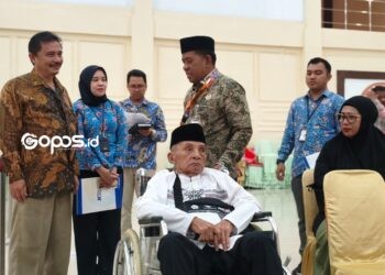 Ombudsman Gorontalo melakukan pengecekkan langsung pelayanan haji, Selasa (28-4-2026).