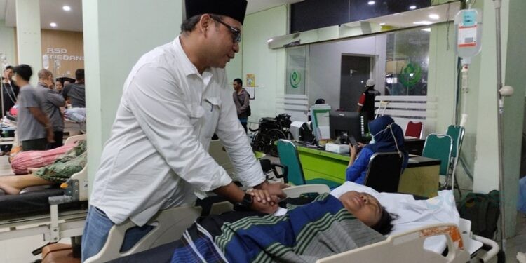 Siti korban kecelakaan saat verivikasi data rakyat miskin di Jember