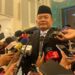 Kepala Staf Kepresidenan Jenderal TNI (Purn.) Dudung Abdurachman memberikan keterangan kepada wartawan usai pelantikan di Istana Negara, Jakarta, Senin (24/4/2026) ANTARA/Fathur Rochman