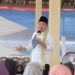Bupati Jember Muhammad fawait saat menyampaikan pesan di Bunga Desaku