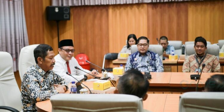Kunjungan Kakanwil Kemenkum Jatim, Haris Sukamto di Jember pada Jumat (10/4/2026)